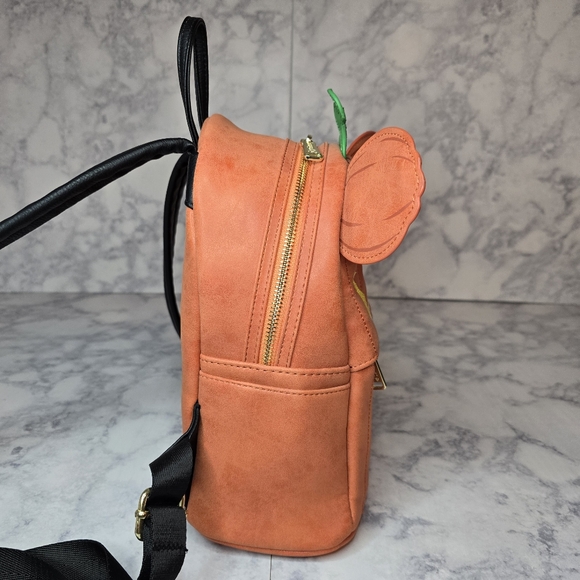 Disney Parks Loungefly Pumpkin Mickey Mini Backpack - Picture 3 of 12